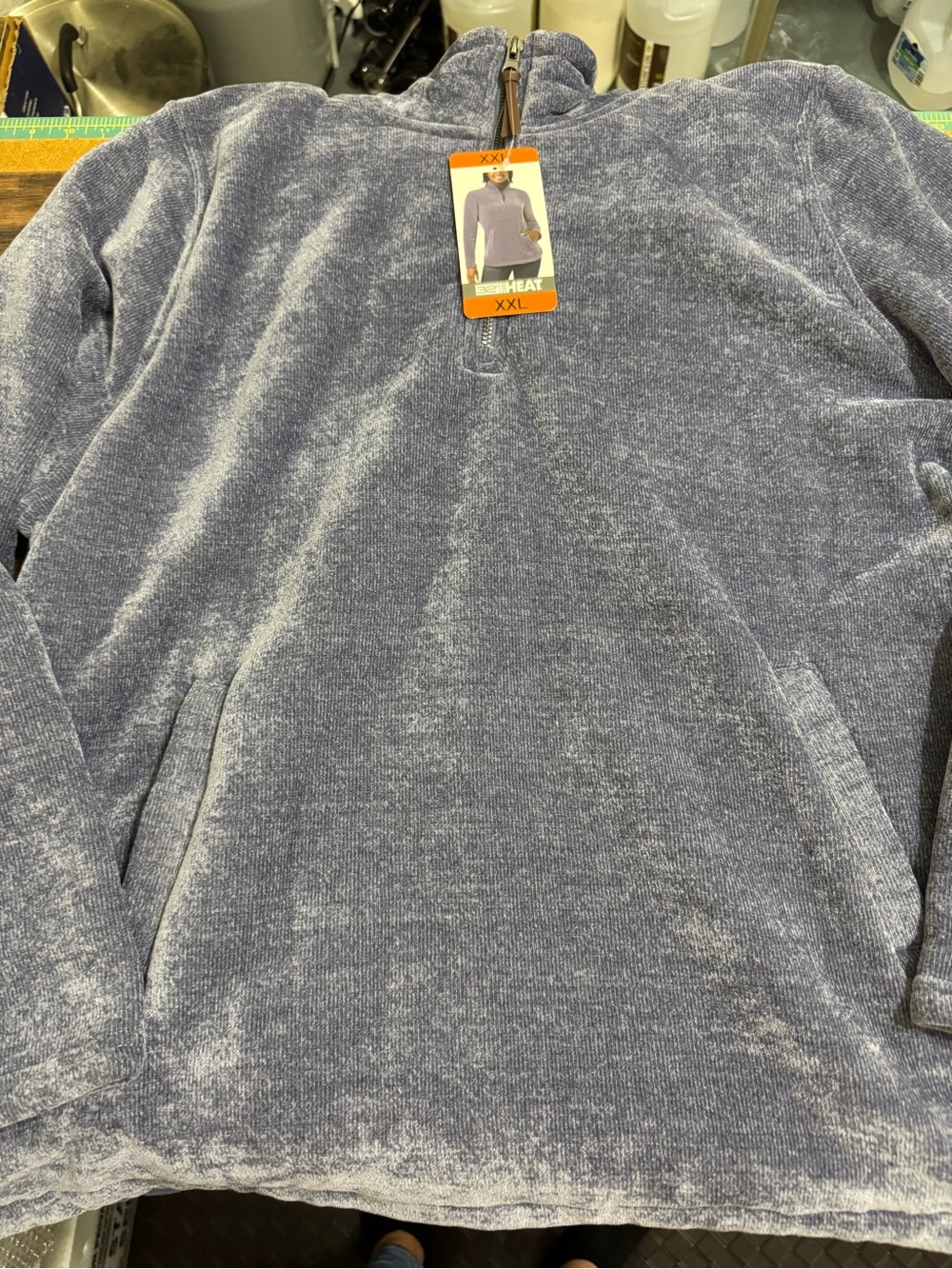 32 degrees heat woman’s heather blue xxlarge size nwt